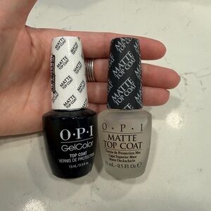 OPI Matte Top Coats Duo — Gel & Polish